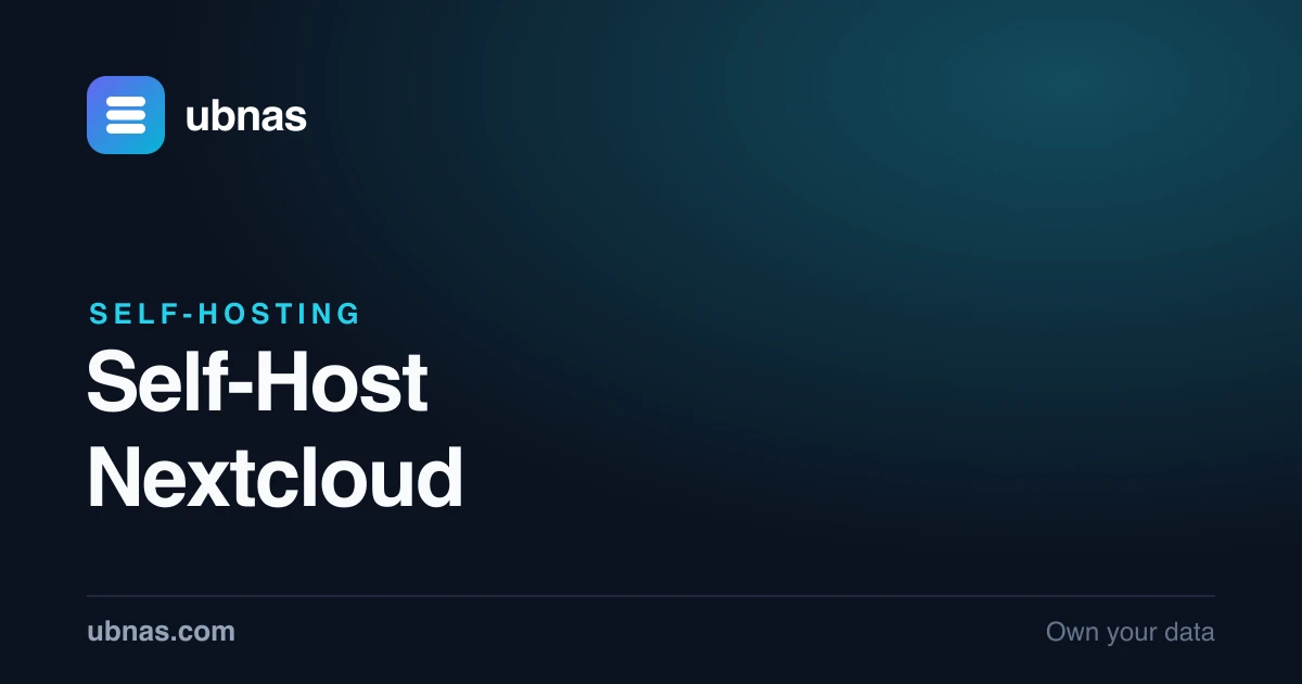 How to Self-Host Nextcloud with Docker (Nextcloud AIO Guide)