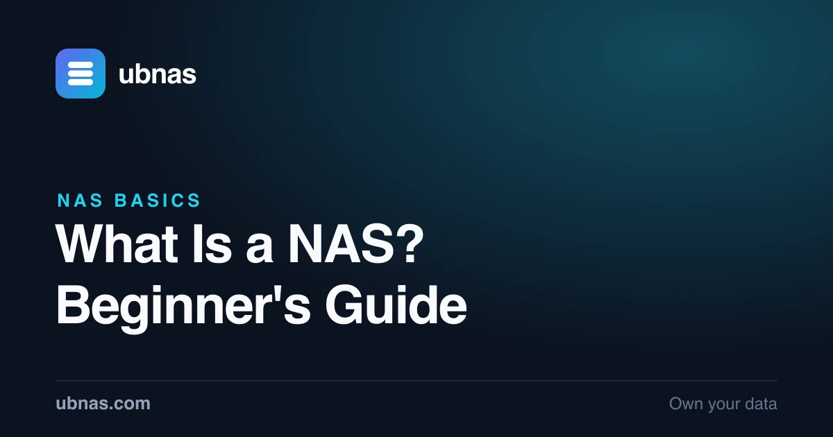 What Is a NAS? A Beginner's Guide (2026)