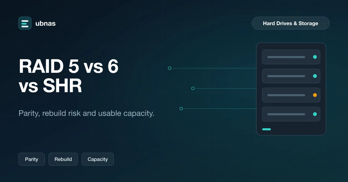 RAID 5 vs RAID 6 vs SHR: Which Should You Choose?