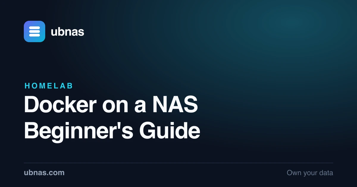 Docker on a NAS: A Beginner's Guide (2026)
