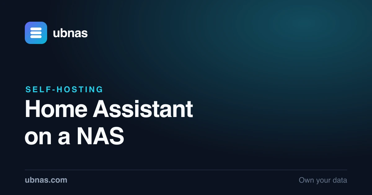 How to Set Up Home Assistant on a NAS or Home Server