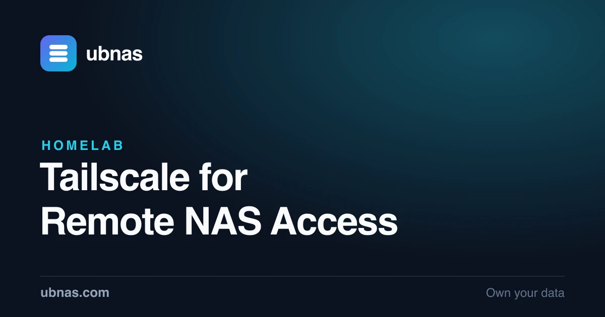 How to Set Up Tailscale for Secure Remote NAS Access